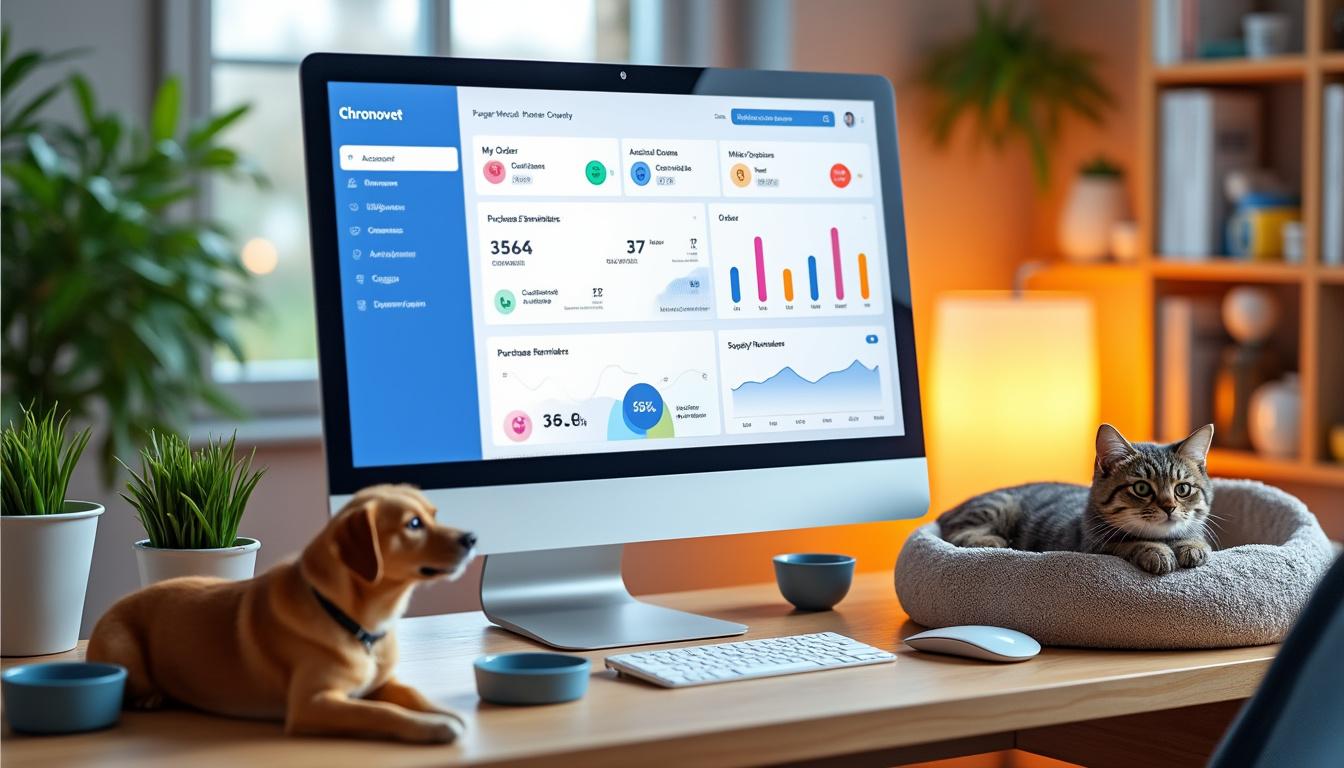 gérez facilement vos commandes vétérinaires avec chronovet. suivez vos achats et recevez des rappels pour vos produits essentiels. simplifiez la santé de vos animaux avec notre interface conviviale.