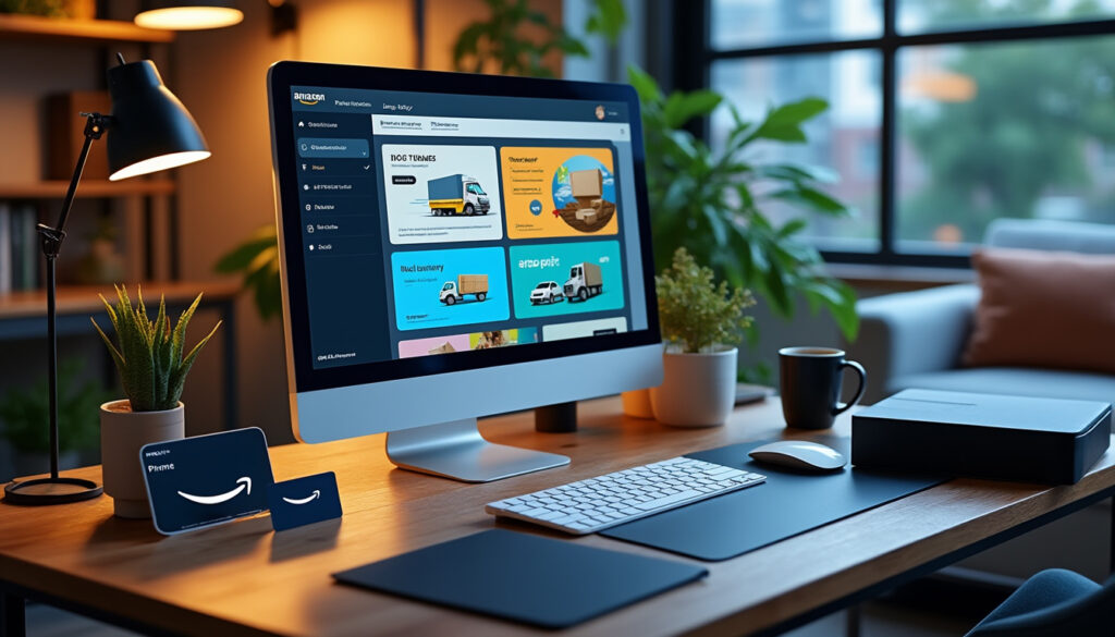 gérez votre compte amazon prime, suivez facilement vos commandes et profitez de livraisons rapides ainsi que de tous les avantages exclusifs réservés aux membres prime.