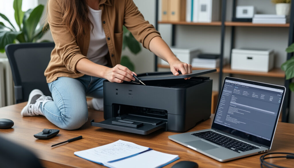 découvrez notre tutoriel simple et efficace pour rétablir rapidement la connexion avec votre imprimante. suivez nos étapes claires pour résoudre vos problèmes d'impression en quelques minutes !