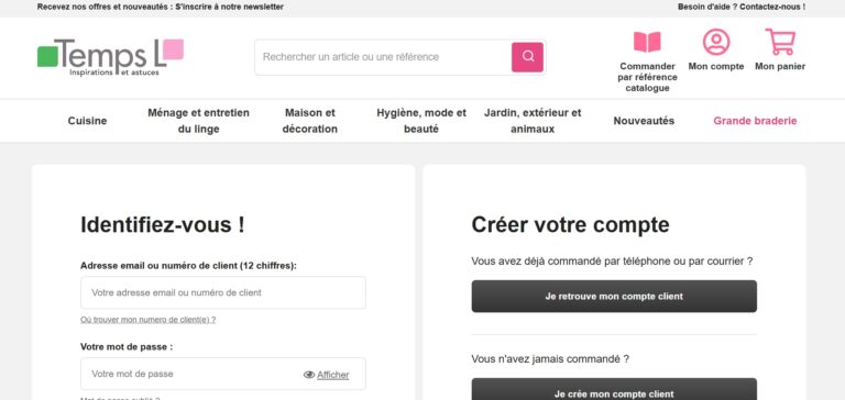 le temps L connexion