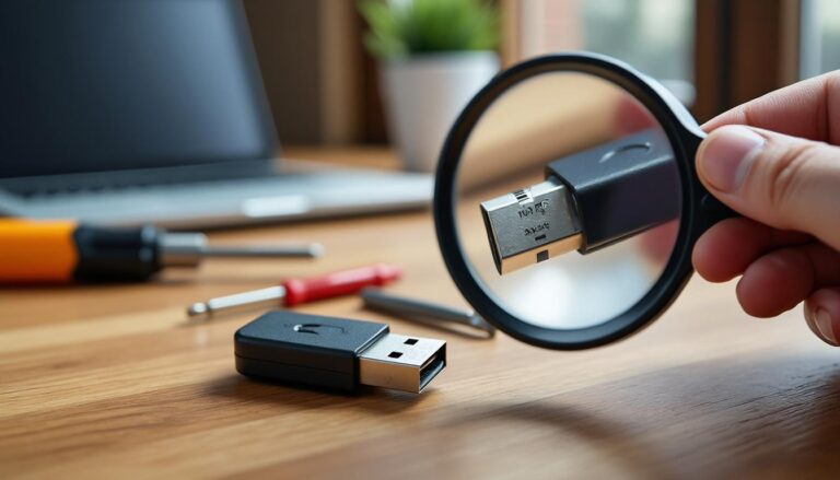 découvrez comment diagnostiquer une clé usb défectueuse : signes révélateurs, méthodes de test et solutions pour vérifier si votre clé usb est morte ou récupérable.
